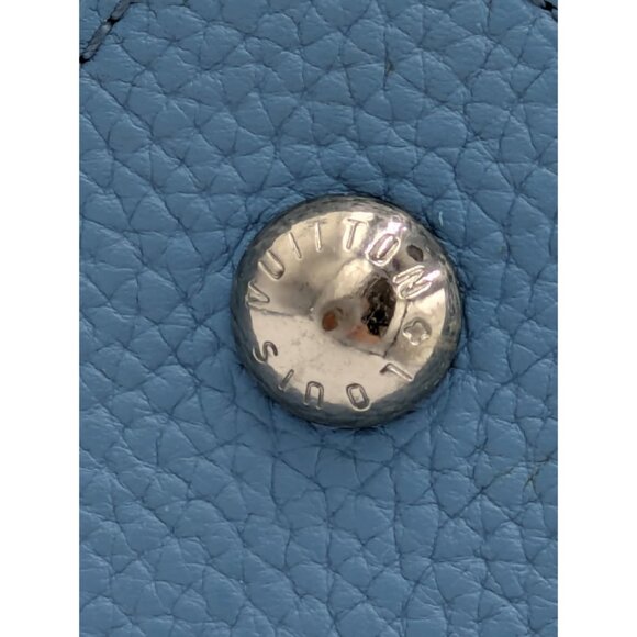 Pre-owned Louis Vuitton Taurillon Capucines MM Tote Blue - Picture 8 of 13